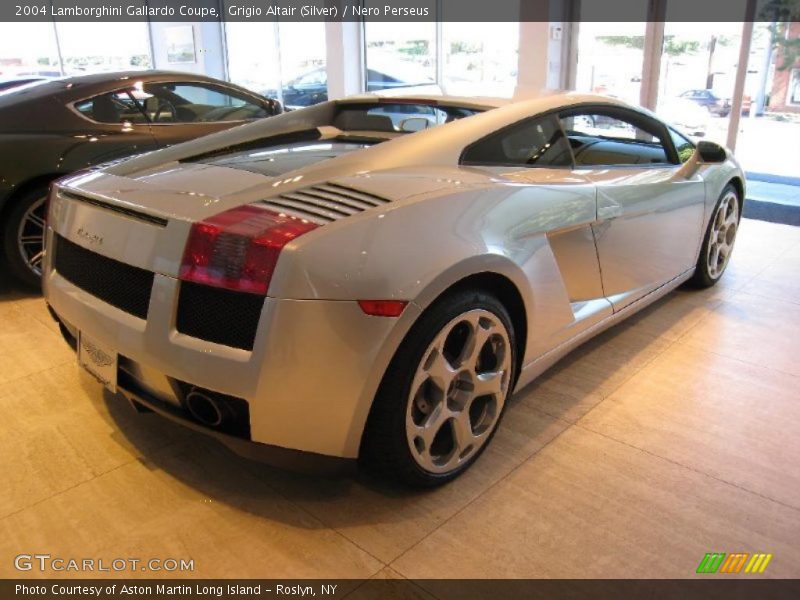 Grigio Altair (Silver) / Nero Perseus 2004 Lamborghini Gallardo Coupe