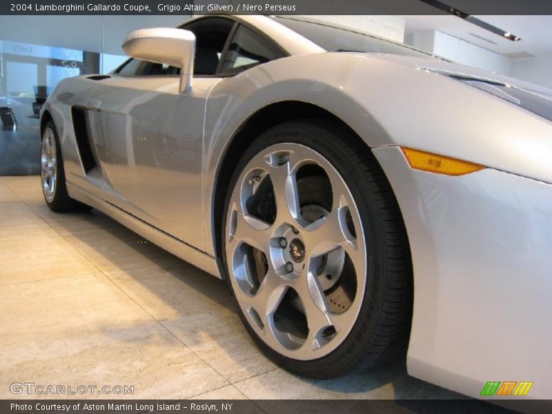 Grigio Altair (Silver) / Nero Perseus 2004 Lamborghini Gallardo Coupe