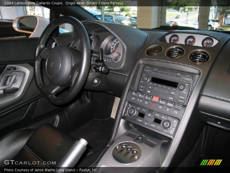 Grigio Altair (Silver) / Nero Perseus 2004 Lamborghini Gallardo Coupe