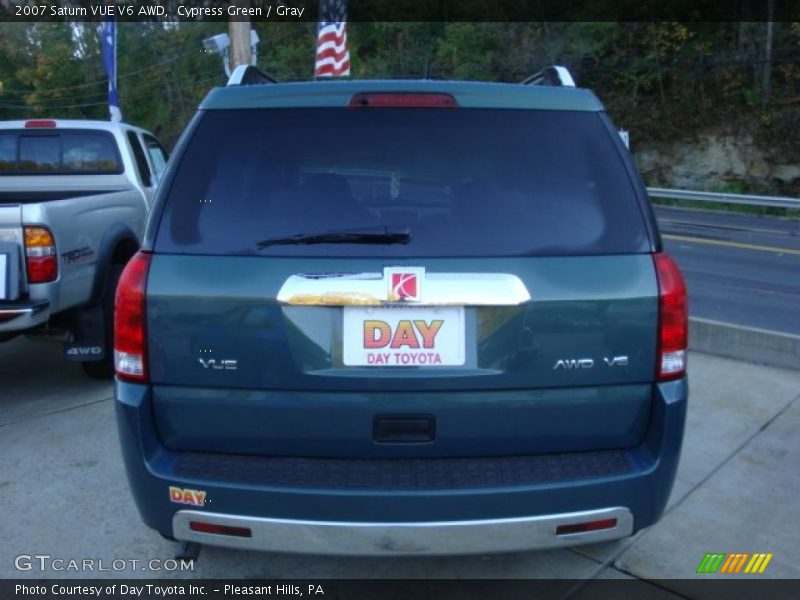 Cypress Green / Gray 2007 Saturn VUE V6 AWD