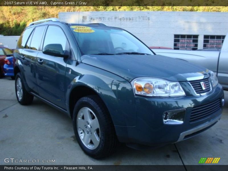 Cypress Green / Gray 2007 Saturn VUE V6 AWD