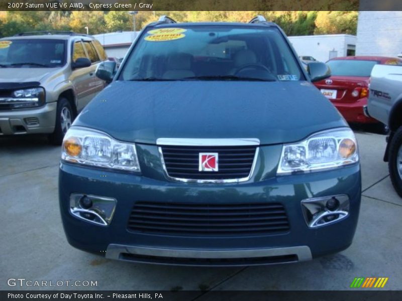 Cypress Green / Gray 2007 Saturn VUE V6 AWD