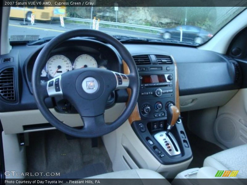 Cypress Green / Gray 2007 Saturn VUE V6 AWD