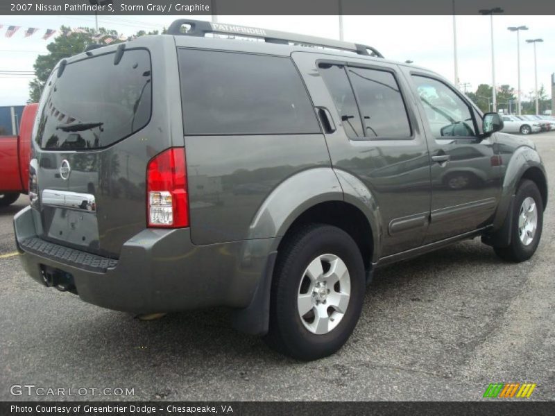 Storm Gray / Graphite 2007 Nissan Pathfinder S