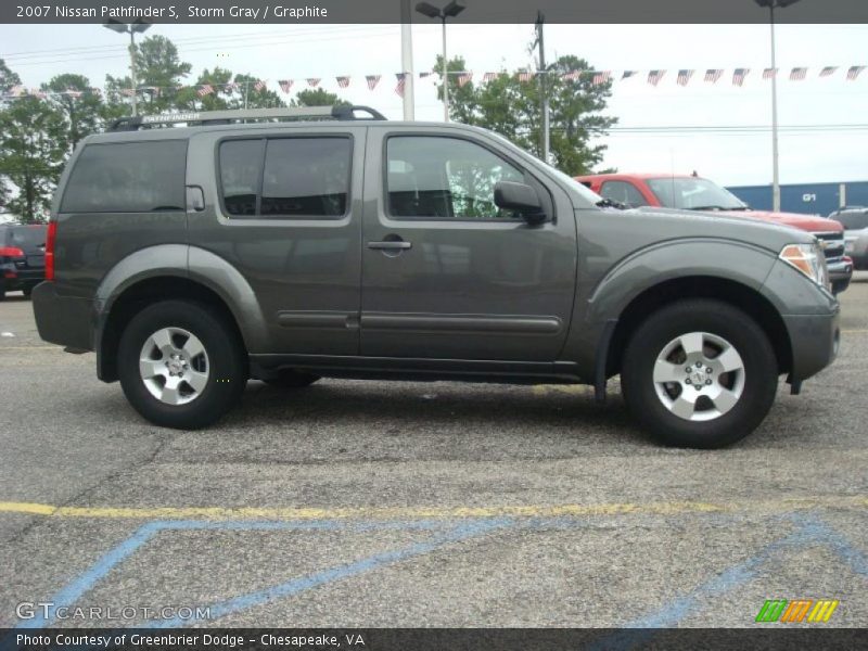 Storm Gray / Graphite 2007 Nissan Pathfinder S