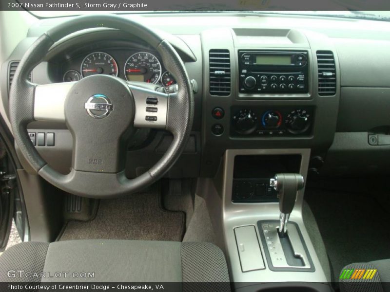 Storm Gray / Graphite 2007 Nissan Pathfinder S