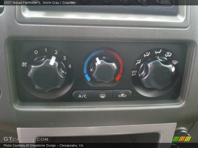 Storm Gray / Graphite 2007 Nissan Pathfinder S