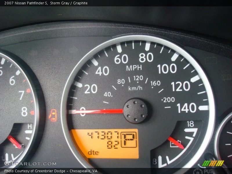 Storm Gray / Graphite 2007 Nissan Pathfinder S