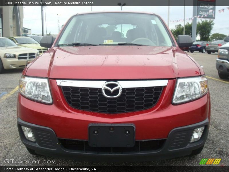 Redfire Metallic / Stone 2008 Mazda Tribute s Sport
