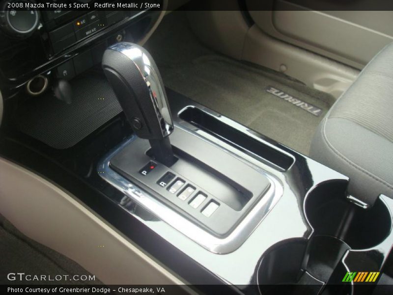 Redfire Metallic / Stone 2008 Mazda Tribute s Sport