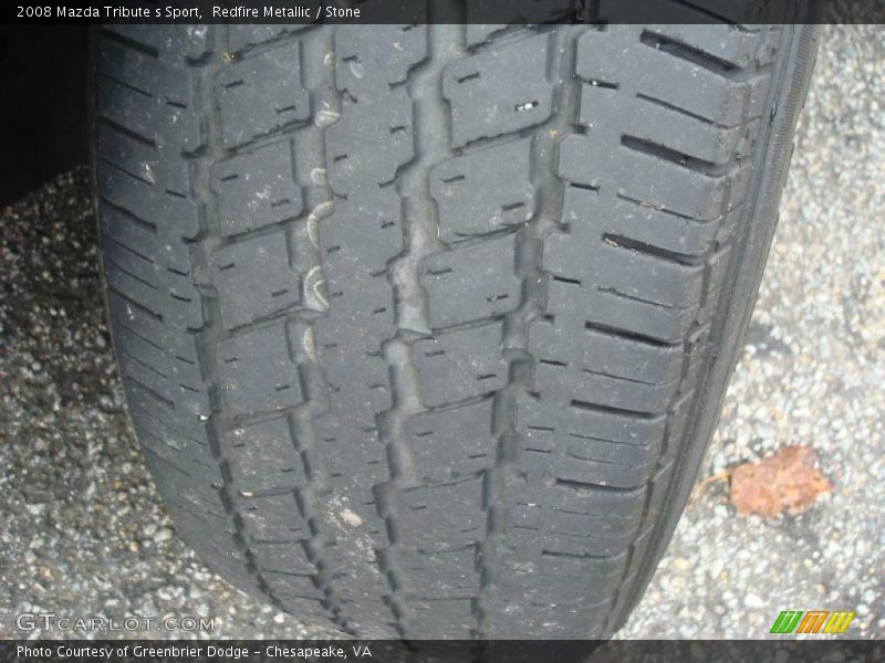 Redfire Metallic / Stone 2008 Mazda Tribute s Sport