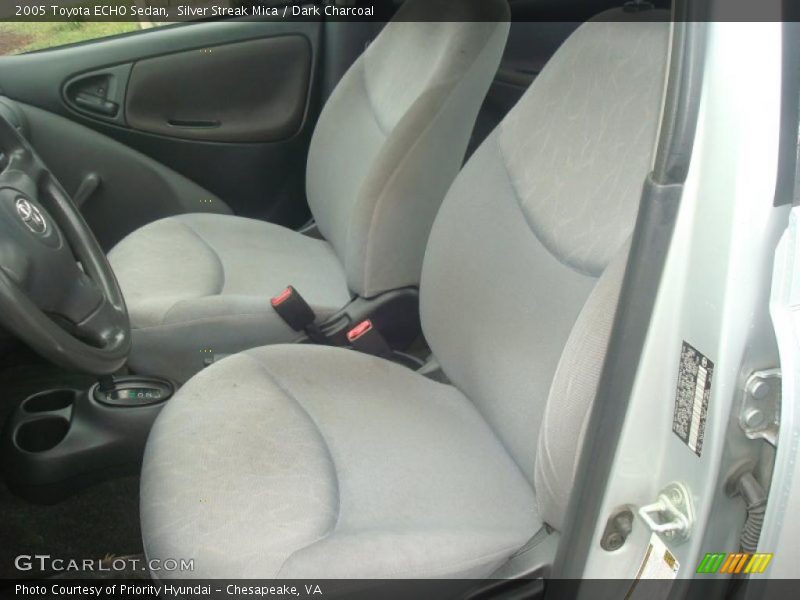 Silver Streak Mica / Dark Charcoal 2005 Toyota ECHO Sedan