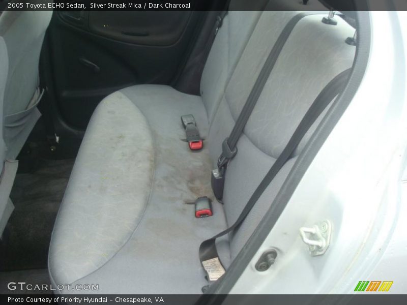 Silver Streak Mica / Dark Charcoal 2005 Toyota ECHO Sedan