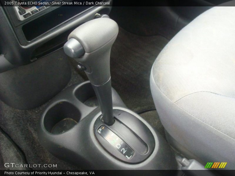 Silver Streak Mica / Dark Charcoal 2005 Toyota ECHO Sedan