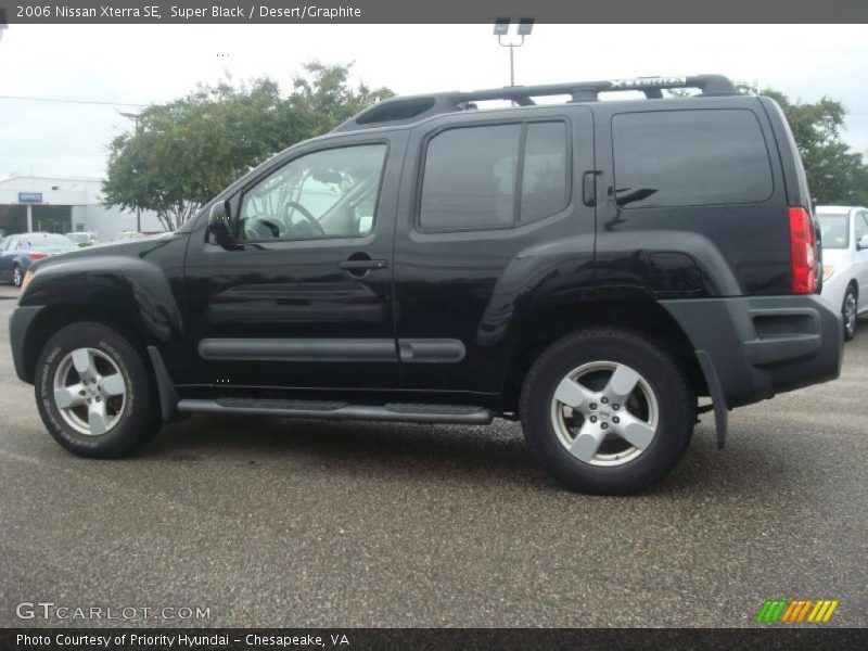 Super Black / Desert/Graphite 2006 Nissan Xterra SE