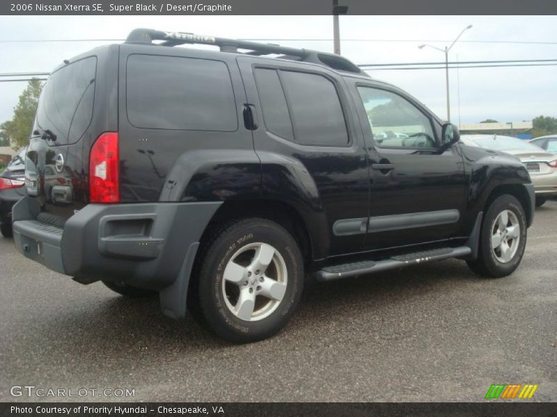 Super Black / Desert/Graphite 2006 Nissan Xterra SE