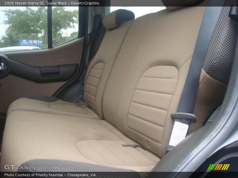 Super Black / Desert/Graphite 2006 Nissan Xterra SE