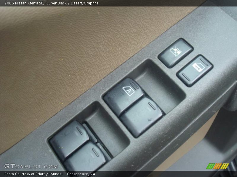 Super Black / Desert/Graphite 2006 Nissan Xterra SE