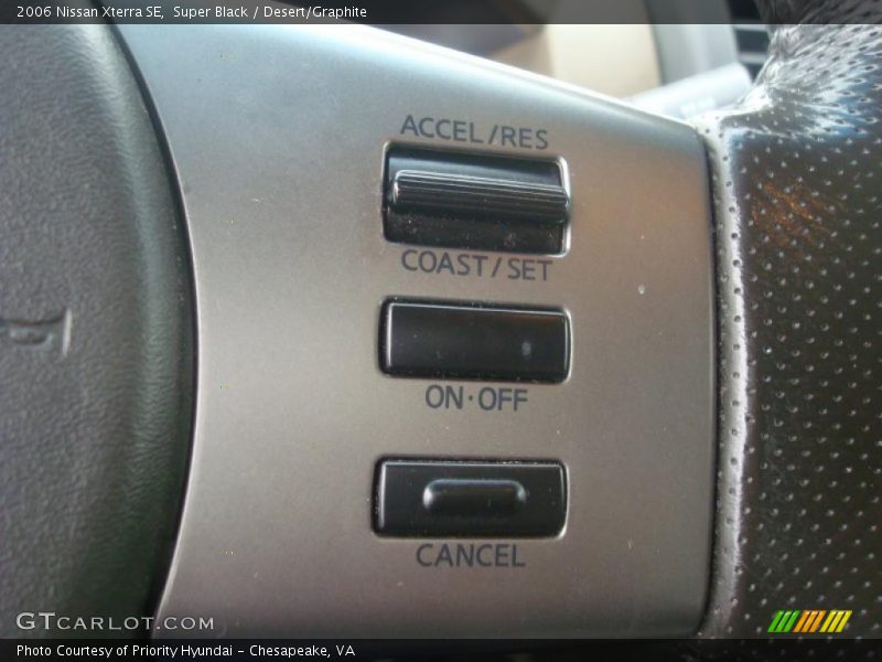 Super Black / Desert/Graphite 2006 Nissan Xterra SE