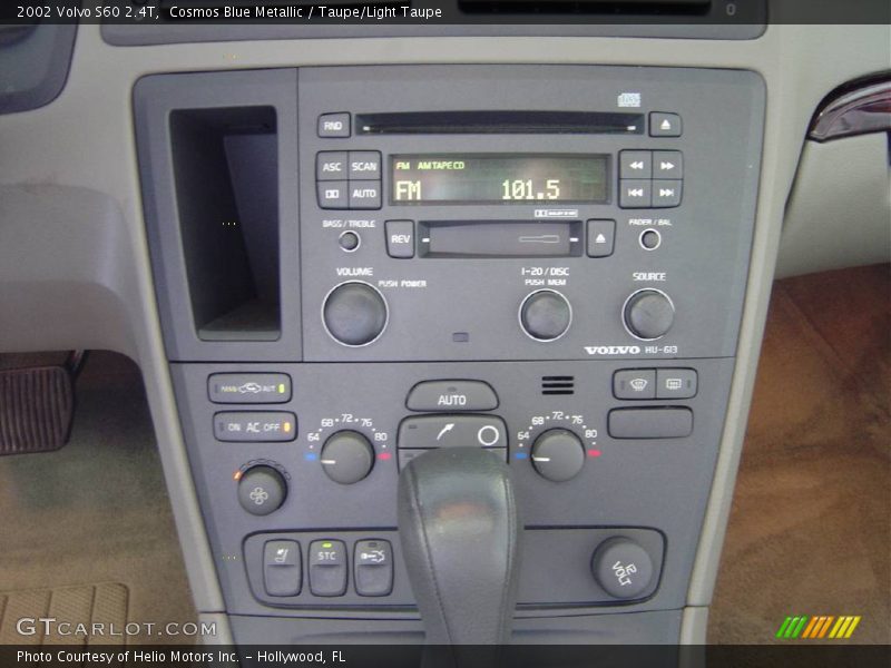 Cosmos Blue Metallic / Taupe/Light Taupe 2002 Volvo S60 2.4T