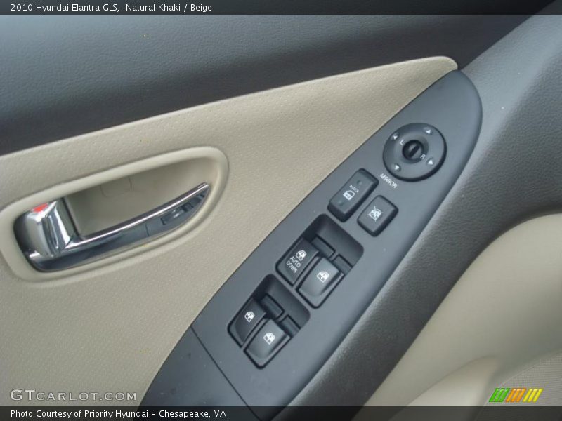 Natural Khaki / Beige 2010 Hyundai Elantra GLS