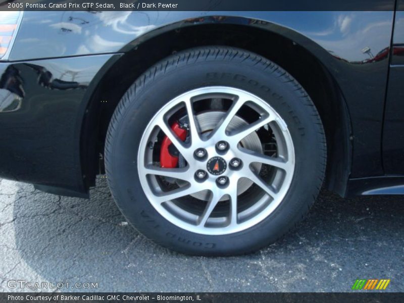 Black / Dark Pewter 2005 Pontiac Grand Prix GTP Sedan