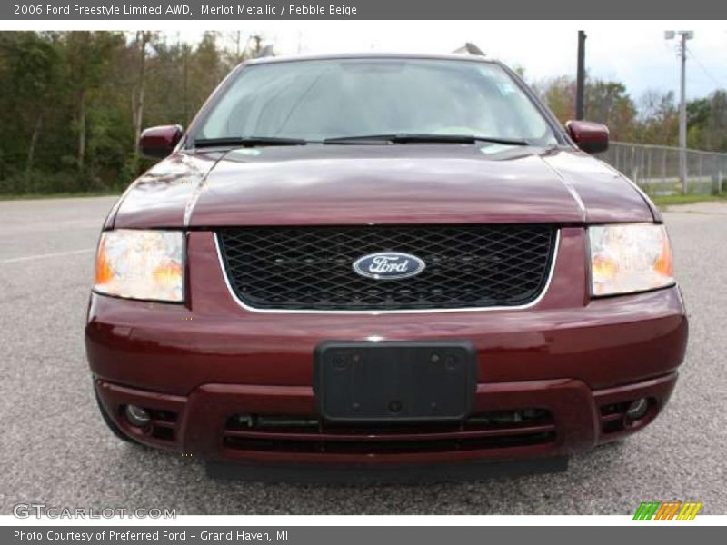 Merlot Metallic / Pebble Beige 2006 Ford Freestyle Limited AWD