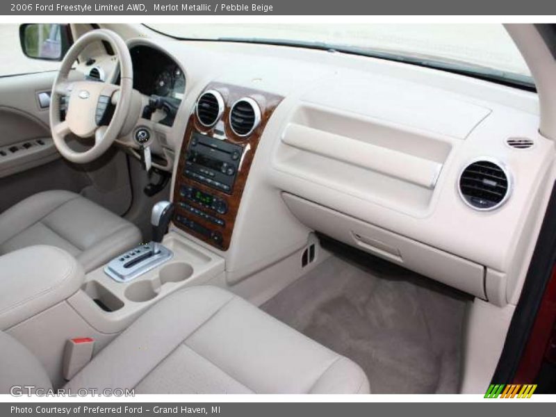 Merlot Metallic / Pebble Beige 2006 Ford Freestyle Limited AWD