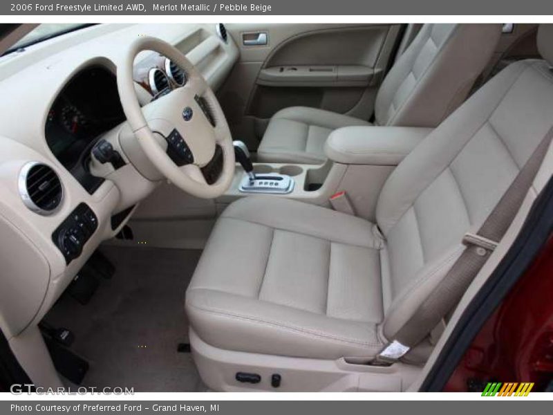  2006 Freestyle Limited AWD Pebble Beige Interior