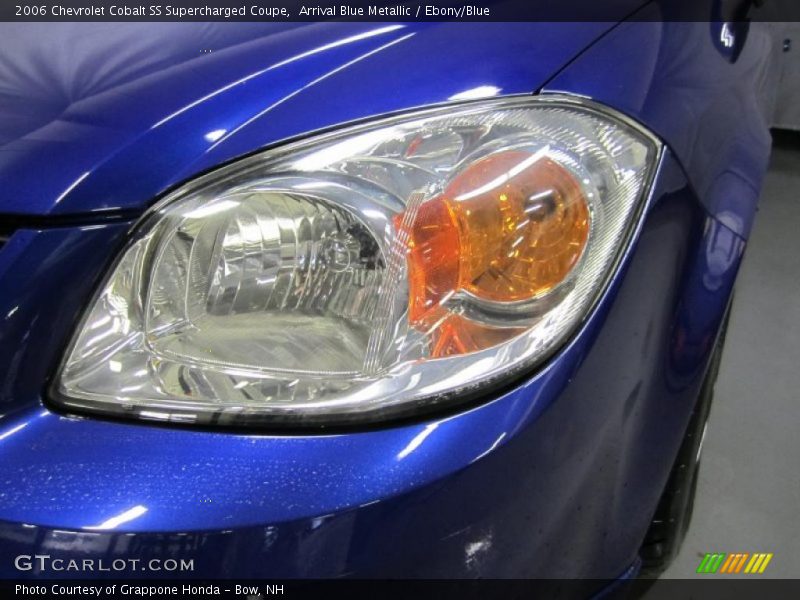 Arrival Blue Metallic / Ebony/Blue 2006 Chevrolet Cobalt SS Supercharged Coupe