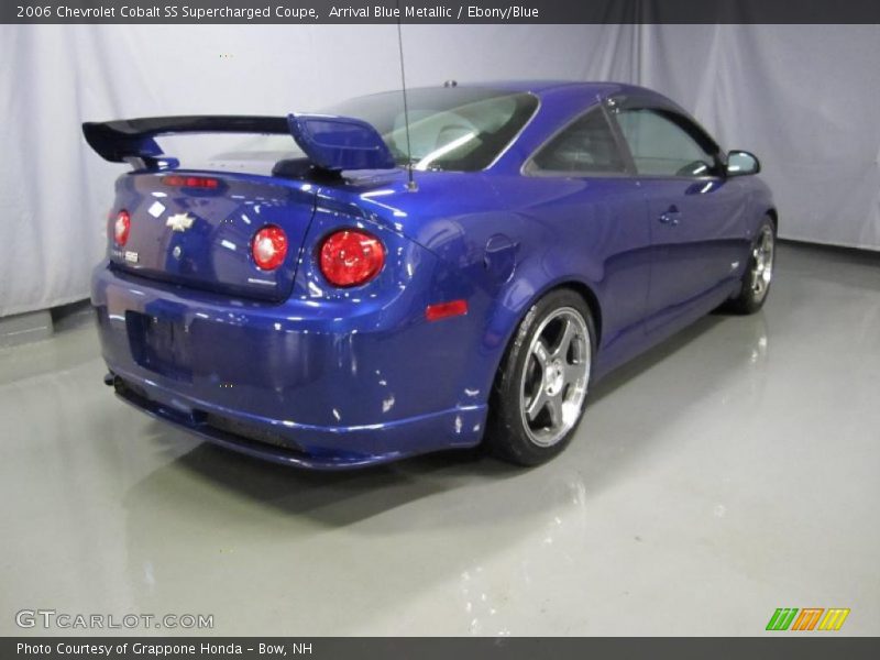 Arrival Blue Metallic / Ebony/Blue 2006 Chevrolet Cobalt SS Supercharged Coupe
