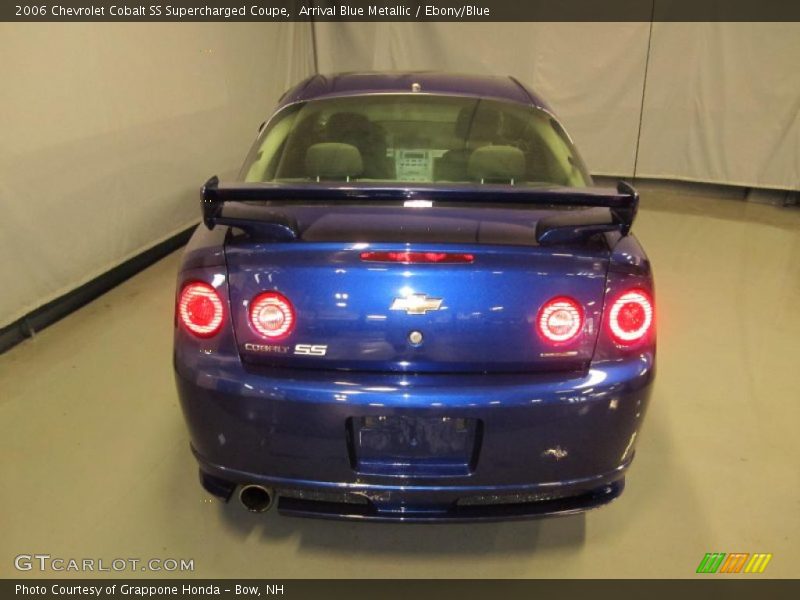 Arrival Blue Metallic / Ebony/Blue 2006 Chevrolet Cobalt SS Supercharged Coupe