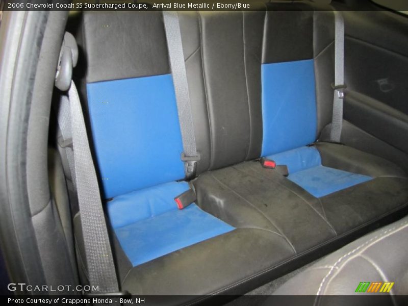  2006 Cobalt SS Supercharged Coupe Ebony/Blue Interior
