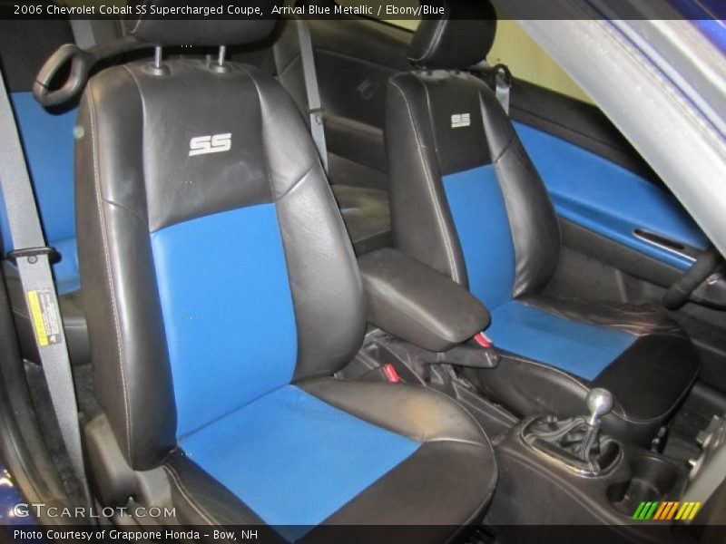  2006 Cobalt SS Supercharged Coupe Ebony/Blue Interior