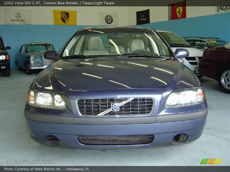 Cosmos Blue Metallic / Taupe/Light Taupe 2002 Volvo S60 2.4T