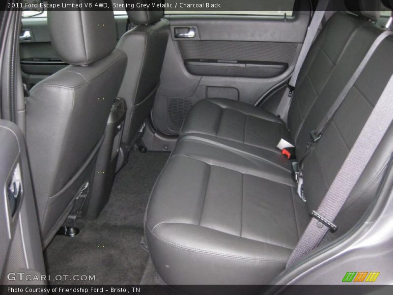 Sterling Grey Metallic / Charcoal Black 2011 Ford Escape Limited V6 4WD