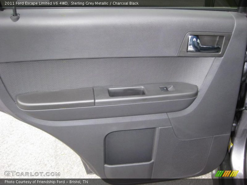 Sterling Grey Metallic / Charcoal Black 2011 Ford Escape Limited V6 4WD