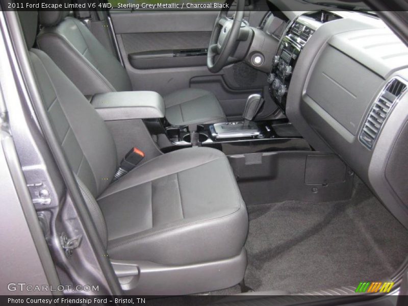 Sterling Grey Metallic / Charcoal Black 2011 Ford Escape Limited V6 4WD