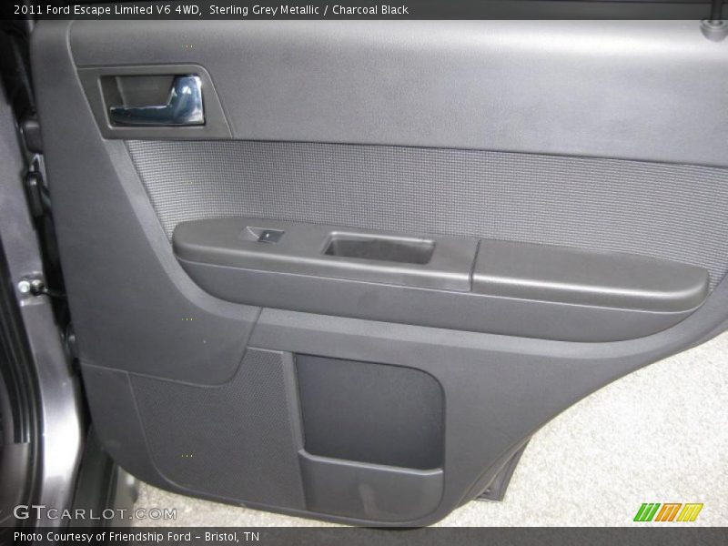 Sterling Grey Metallic / Charcoal Black 2011 Ford Escape Limited V6 4WD