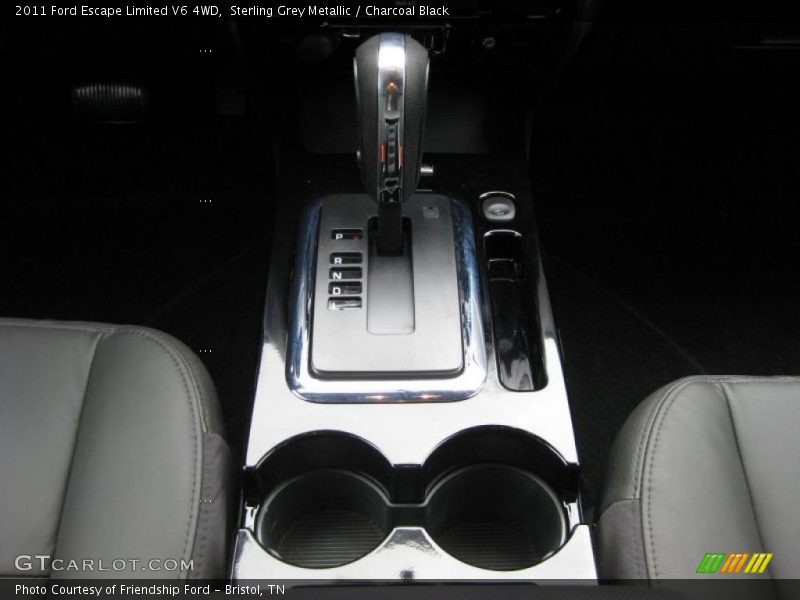 Sterling Grey Metallic / Charcoal Black 2011 Ford Escape Limited V6 4WD