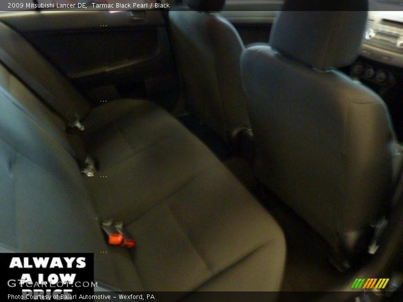 Tarmac Black Pearl / Black 2009 Mitsubishi Lancer DE