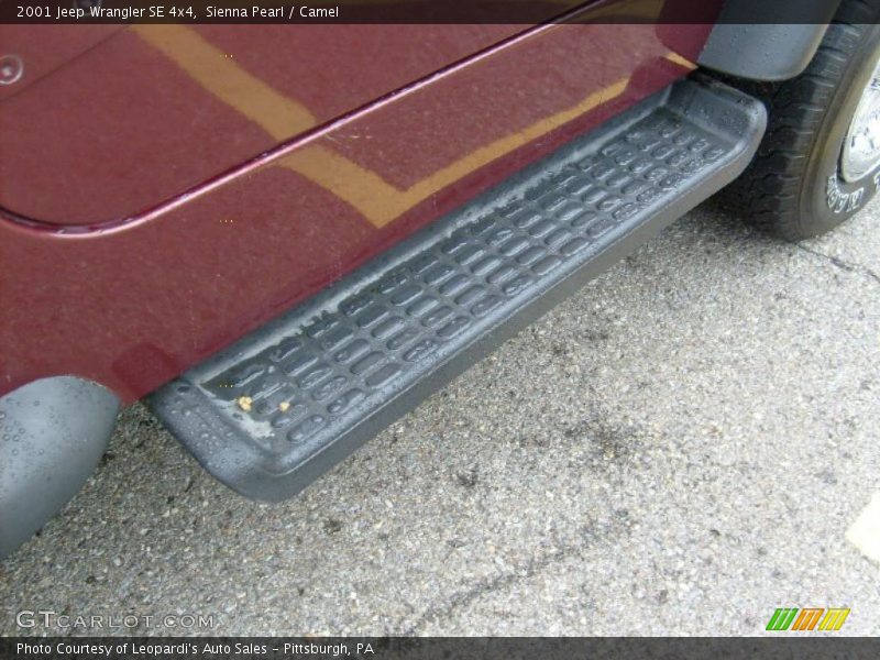 Sienna Pearl / Camel 2001 Jeep Wrangler SE 4x4