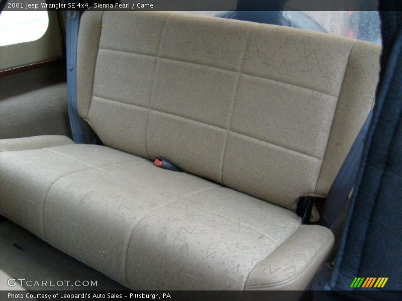 Sienna Pearl / Camel 2001 Jeep Wrangler SE 4x4