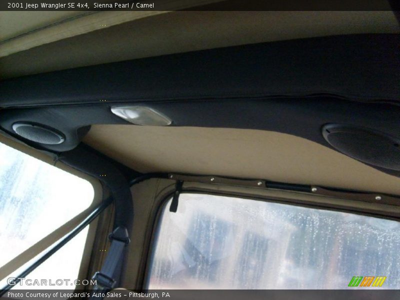 Sienna Pearl / Camel 2001 Jeep Wrangler SE 4x4