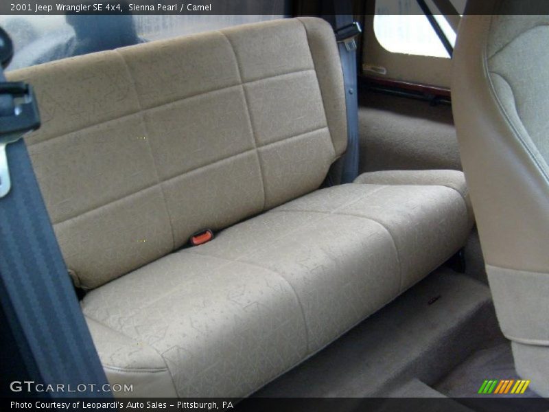 Sienna Pearl / Camel 2001 Jeep Wrangler SE 4x4