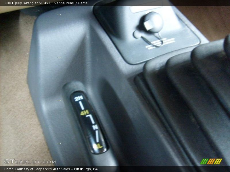 Sienna Pearl / Camel 2001 Jeep Wrangler SE 4x4