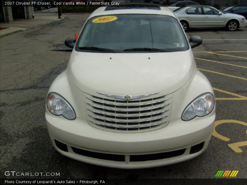 Cool Vanilla White / Pastel Slate Gray 2007 Chrysler PT Cruiser