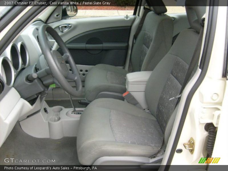 Cool Vanilla White / Pastel Slate Gray 2007 Chrysler PT Cruiser