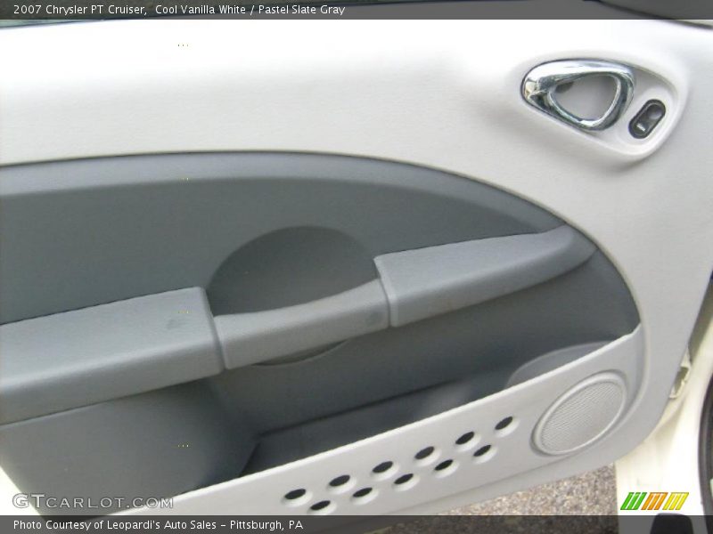 Cool Vanilla White / Pastel Slate Gray 2007 Chrysler PT Cruiser