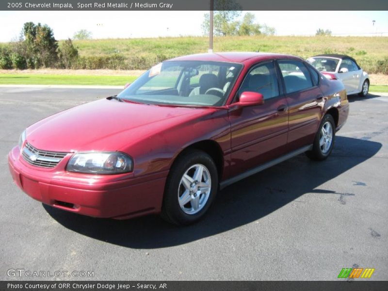 Sport Red Metallic / Medium Gray 2005 Chevrolet Impala